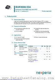BUK9608-55A datasheet pdf Nexperia