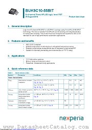 BUK9C10-55BIT datasheet pdf Nexperia