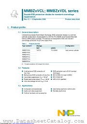 MMBZ20VCL datasheet pdf Nexperia