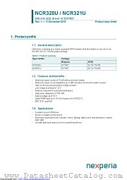 NCR321U datasheet pdf Nexperia