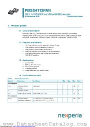 PBSS4112PAN datasheet pdf Nexperia