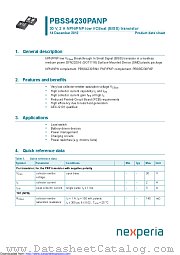 PBSS4230PANP datasheet pdf Nexperia
