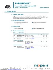 PHB66NQ03LT datasheet pdf Nexperia