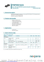 PMP5501QAS datasheet pdf Nexperia