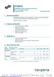 PQMH2 datasheet pdf Nexperia