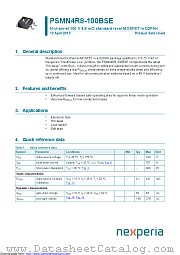 PSMN4R8-100BSE datasheet pdf Nexperia