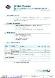 PSMN5R6-60YL datasheet pdf Nexperia