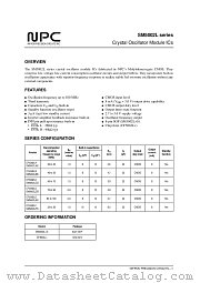SM5002L datasheet pdf Nippon Precision Circuits Inc