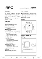SM5844AF datasheet pdf Nippon Precision Circuits Inc