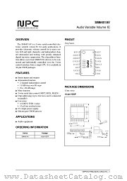 SM6451AV datasheet pdf Nippon Precision Circuits Inc