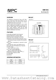 SM8140AM datasheet pdf Nippon Precision Circuits Inc