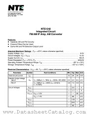 NTE1242 datasheet pdf NTE Electronics