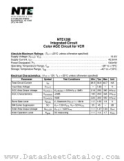 NTE1266 datasheet pdf NTE Electronics