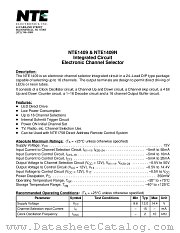 NTE1409N datasheet pdf NTE Electronics