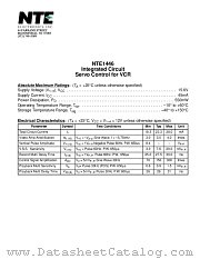 NTE1446 datasheet pdf NTE Electronics