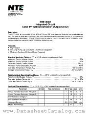 NTE15002 datasheet pdf NTE Electronics