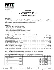 NTE1502 datasheet pdf NTE Electronics