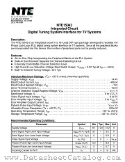 NTE15042 datasheet pdf NTE Electronics