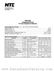 NTE1629 datasheet pdf NTE Electronics