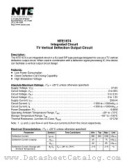 NTE1674 datasheet pdf NTE Electronics