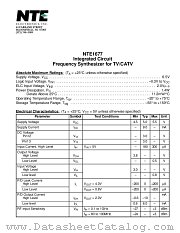 NTE1677 datasheet pdf NTE Electronics