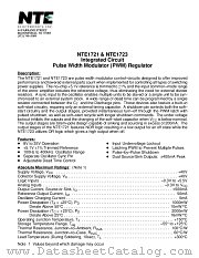 NTE1723 datasheet pdf NTE Electronics