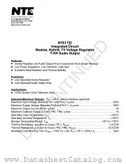 NTE1732 datasheet pdf NTE Electronics