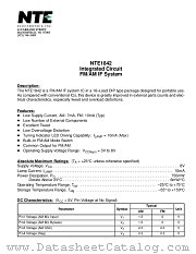 NTE1842 datasheet pdf NTE Electronics