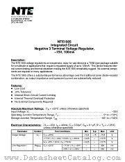 NTE1905 datasheet pdf NTE Electronics