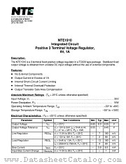 NTE1910 datasheet pdf NTE Electronics