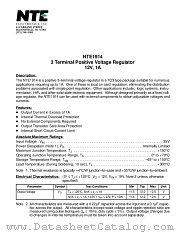 NTE1914 datasheet pdf NTE Electronics