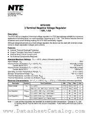NTE1923 datasheet pdf NTE Electronics