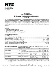 NTE1932 datasheet pdf NTE Electronics