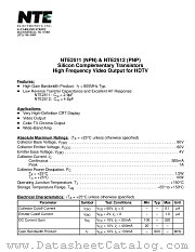 NTE2511 datasheet pdf NTE Electronics