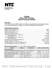 NTE296 datasheet pdf NTE Electronics