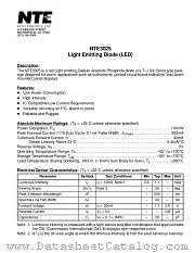 NTE3025 datasheet pdf NTE Electronics