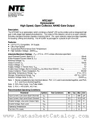 NTE3087 datasheet pdf NTE Electronics