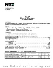 NTE488 datasheet pdf NTE Electronics