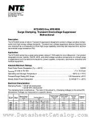 NTE4999 datasheet pdf NTE Electronics
