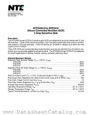 NTE5410 datasheet pdf NTE Electronics