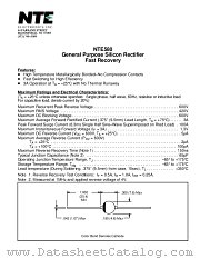 NTE580 datasheet pdf NTE Electronics