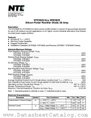 NTE5826 datasheet pdf NTE Electronics