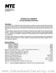 NTE6070 datasheet pdf NTE Electronics