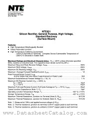 NTE621 datasheet pdf NTE Electronics