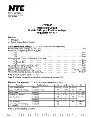 NTE7035 datasheet pdf NTE Electronics