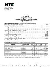 NTE7074 datasheet pdf NTE Electronics