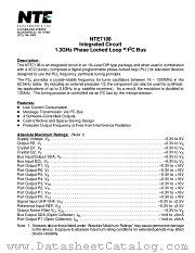 NTE7108 datasheet pdf NTE Electronics