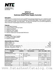 NTE7117 datasheet pdf NTE Electronics