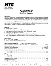 NTE7125 datasheet pdf NTE Electronics