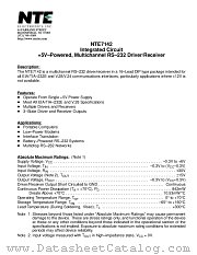 NTE7142 datasheet pdf NTE Electronics